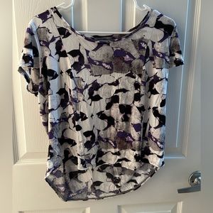 Simply Vera Wang T-Shirt Tie Dye Size PXL